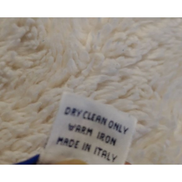 Givenchy Selection Couture #0210 100% Silk Showy Blue Rose Gentlemans Tie - Picture 9 of 9